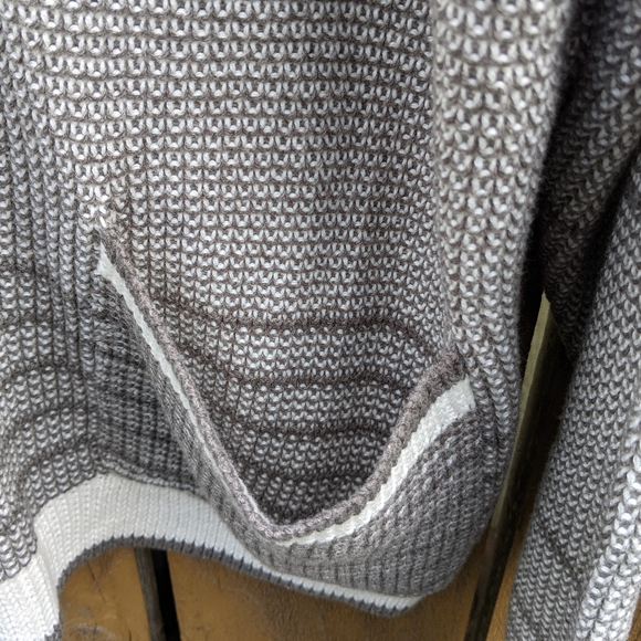 Belldini Black Label Plus Size Striped Button Front Cardigan Sweater Sz.… - Picture 6 of 9